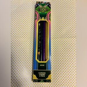 Wicked CharCharms Elphaba 40 oz Straws 4-pack for Tumblers Limited Edition RARE